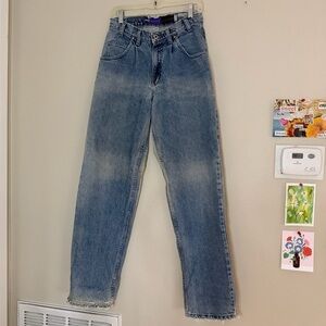 Vintage Levi’s Silver Tab Baggy Jeans Blue Bleach Dye Size 29 x 32